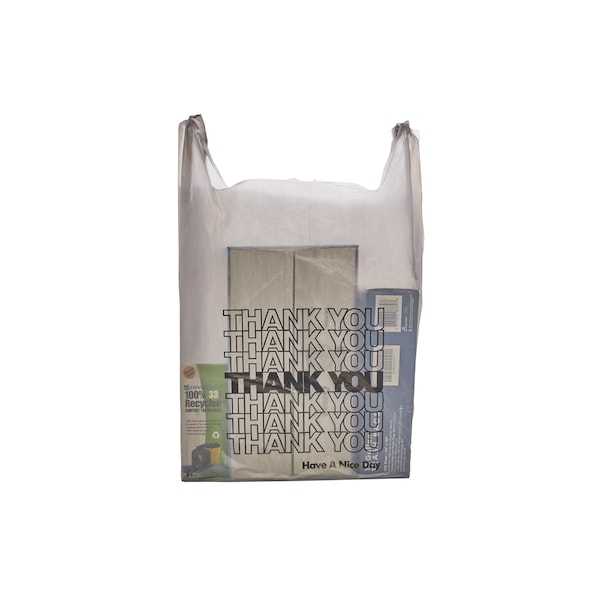 Stout By Envision Large Retail Thank You TShirt Style Bags18x8x30 Case of 450 bags, 450PK TSB-16630TY - main